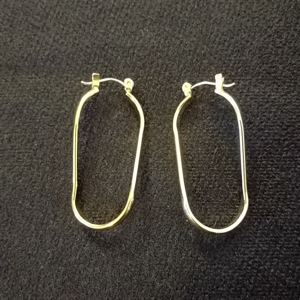‼️Last Chance!!! 🚨Monet rectangle hoop earrings
